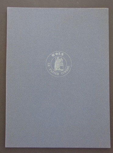 Wols papier timbre 87 100 - wols,, le