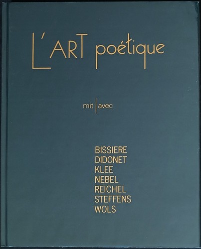Art poétique bissière - l’art,