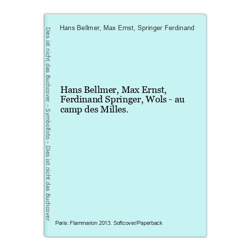 Hans bellmer max ernst - bellmer,,