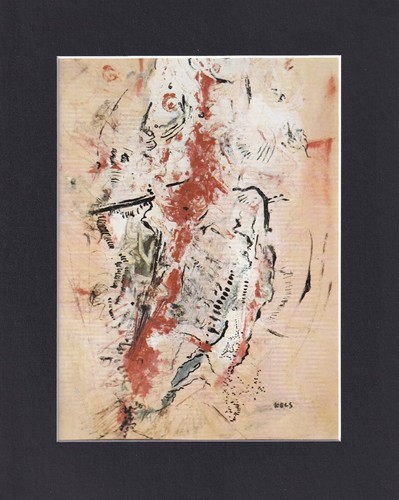 8x10 matted print abstract - 8x10",