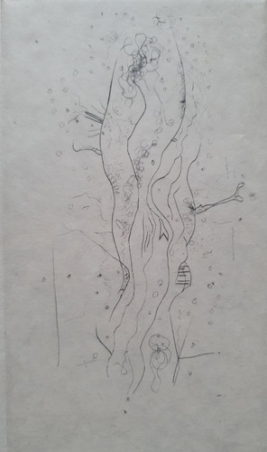 Engraving orig otto wols sign - orig,